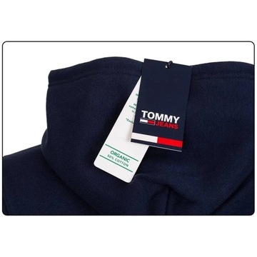 Tommy Jeans Bluza Granatowy Regular Fit S