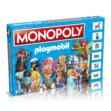 MONOPOLY GRA PLANSZOWA WINNING MOVIES PLAYMOBIL