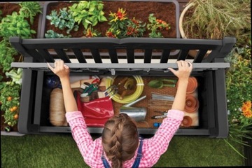 САДОВАЯ СКАМЬЯ С/ЯЩИКОМ 265Л