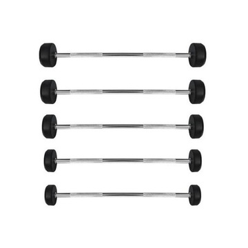 GSG-20 SZTANGA/GRYF STAŁY GUMOWANY 20 KG ZNANY Z KLUBÓW FITNESS PORĘCZNY
