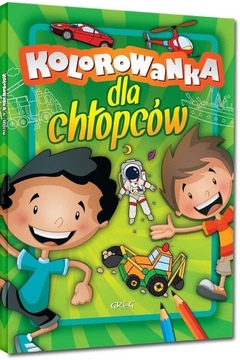 Kolorowanka dla chłopców Daria Widermańska-Spala