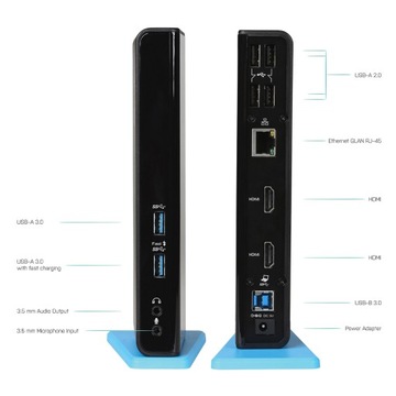 Док-станция i-tec USB 3.0/USB-C с двумя HDMI
