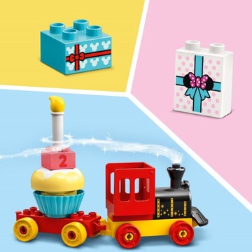 LEGO DUPLO Поезд на день рождения Микки и Минни