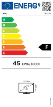 CHiQ LED телевизор L40G5W 40