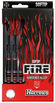 Miękkie rzutki Fire High Grade Alloy 18g T19