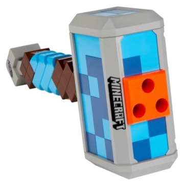 Nerf Minecraft Stormlander, молот для стрельбы дротиками