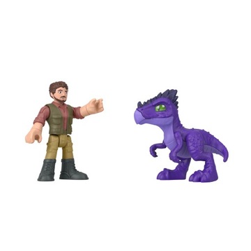 Fisher-Price Imaginext Jurassic World Odrodzenie T. Rex Mega Akcja Wielki g