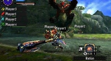 Поколения Monster Hunter для Nintendo 3DS