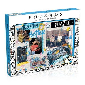 FRIENDS puzzle dla fanów PREMIUM 1000 elementów