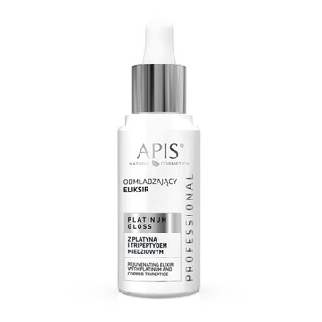 Apis Platinum Gloss Омолаживающий эликсир с трипептидами платины и меди