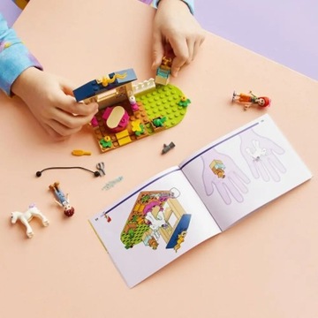 LEGO Friends 41696 Kąpiel dla kucyków w Stajni 4+