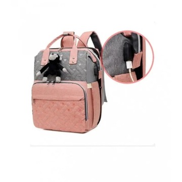 Сумка и органайзер для рюкзака моей матери темно-синего цвета.