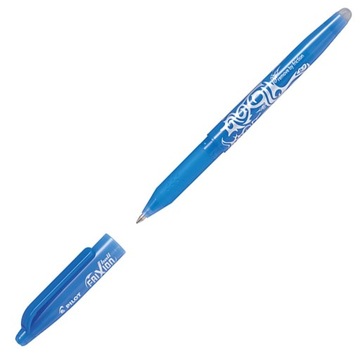 Стираемая ручка Frixion, пастельно-синий цвет.