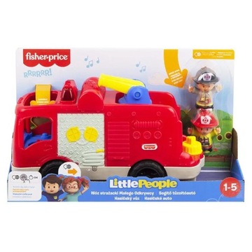 Fisher-Price Wóz strażacki Małego Odkrywcy GXR77