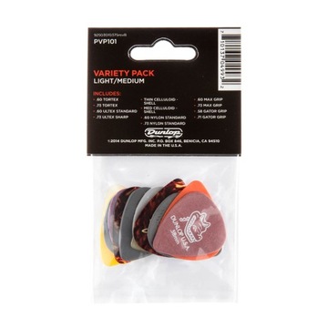Kostki DUNLOP Pick LT/MD Variety Pack