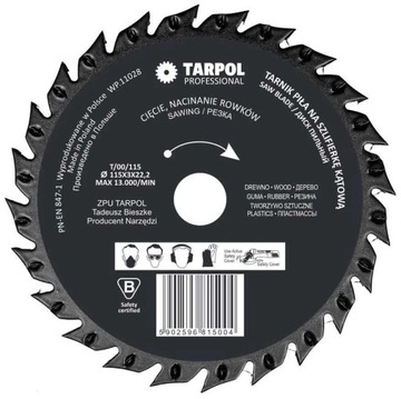 TARNIK PIŁA T-00 115 MM