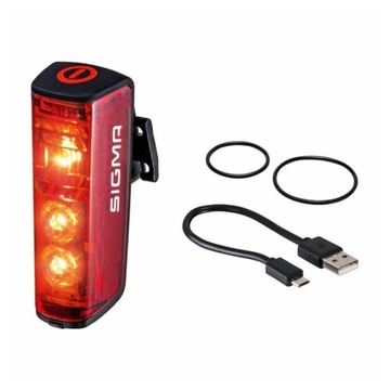 SIGMA BLAZE LED+Стоп-сигнал USB ЗАДНЯЯ ВЕЛОСИПЕДНАЯ ФОНАРЬ