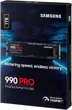 SSD-накопитель SAMSUNG 990 Pro емкостью 1 ТБ
