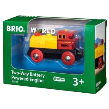 Желто-красный паровоз Brio