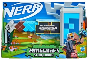 HASBRO NERF MINECRAFT ПУСКОВАЯ ШТОРМЛАНДЕР F4416