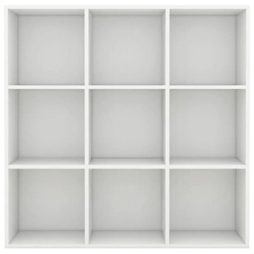 VidaXL Книжный шкаф, белый, 98 x 30 x 98 см, р
