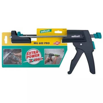Pistolet do gęstych mas Wolfcraft MG 600 PRO