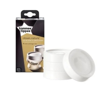 Pokrywki Zakrętki do butelek Tommee Tippee 4 szt.
