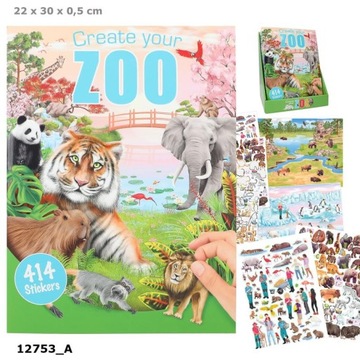 TOP MODEL ALBUM CREATE WORDL ZOO 12753