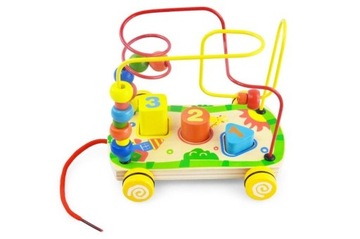 ДЕРЕВЯННАЯ ТЕЛЕЖКА-СОРТИРОВКА, АРТ