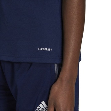 Koszulka damska adidas Tiro 21 Polo W granatowa GK9674 S