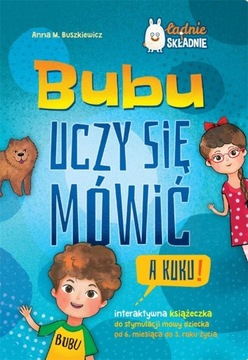 Бубу учится говорить! Книга-стимулятор речи «Учимся говорить» 6 месяцев+ Грег