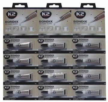 К2 BONDIX SUPER FAST Быстросохнущий клей 3г B1000