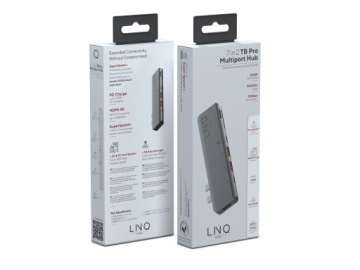 Адаптер LINQ 7in2 PRO USB-C для Macbook TB, многопортовый