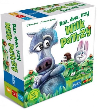 GRA PLANSZOWA RODZINNA WILK PATRZY GRANNA