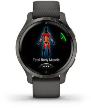 Garmin Venu 2S GPS Частота пульса SpO2 Серый сон