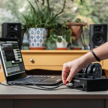 M-Audio M-Track Solo Black Audio Interface