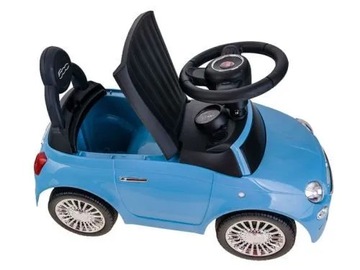 ПРОКАТ НА ПУШЕР-ХОДОКЕ 3 В 1 АВТОМОБИЛЬ ДЛЯ ДЕТЕЙ АВТОМОБИЛЬ ФИАТ 500 СИНИЙ