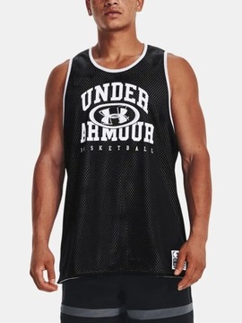 Dwustronny tank top UA Baseline Jsy-BLK