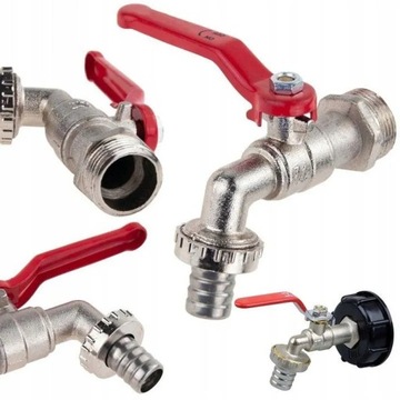 КРАН, ФАП ДЛЯ БАКА МАУЗЕР-БАРРЕЛЬ, 1000Л, КЛАПАН ДЛЯ ШЛАНГА, 1/2