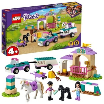LEGO 41441 Friends Szkółka jeździecka i przyczepa dla konia