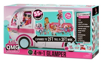 LOL SURPRISE GLAMPER WIELKI KAMPER MODOWY 4W1