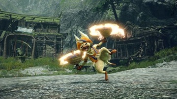 Monster Hunter Rise - отличный слэшер, отличная графика, сражайтесь с монстрами