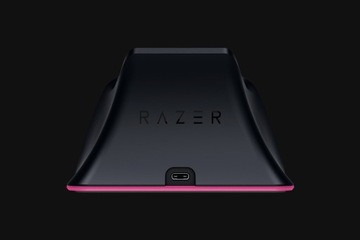 Универсальная подставка для быстрой зарядки Razer для PlayStation 5, розовая