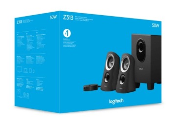 Комплект компьютерных колонок Logitech 980-000413 (2.1; черный)