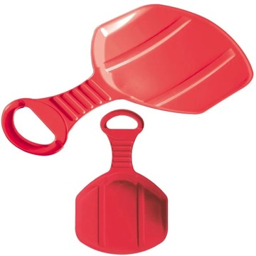 Пластиковый планер JABŁUSZKO SLIDE ДЛЯ СНЕГА, КРАСНЫЙ, БОЛЬШОЙ