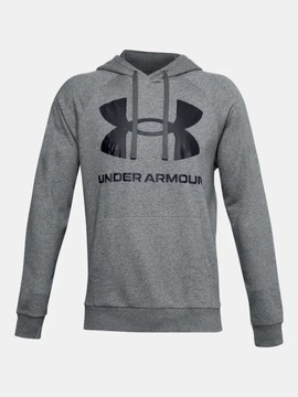 BLUZA MĘSKA UNDER ARMOUR DRESOWA Z KAPTUREM BAWEŁNA SPORTOWA 1357093