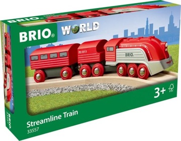 Скорый поезд с вагонами BRIO