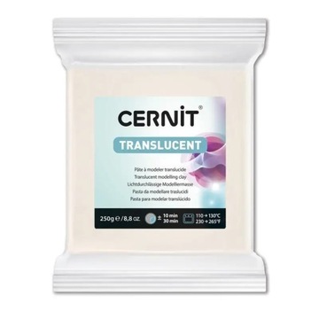 Modelina Cernit Transparentna Biała 250g