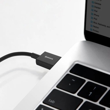 Кабель Baseus USB-A на USB-C, 66 Вт, 6 А, 2 м, шнур