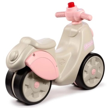 Самокат Falk Ride-On Strada Retro для девочек, бесшумные шины, от 1 года